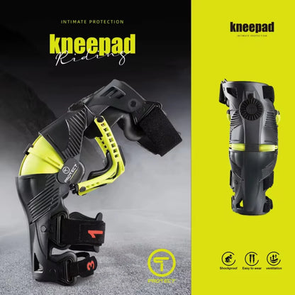 T Brand Motorcycle Knee Pads with Exoskeleton Guards xl by HitMyNeed