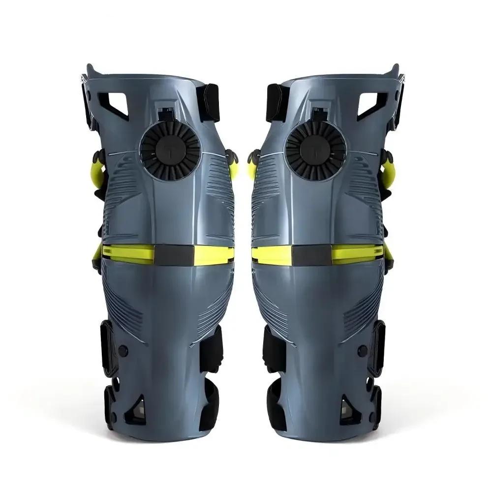 T Brand Motorcycle Knee Pads with Exoskeleton Guards xxl by HitMyNeed