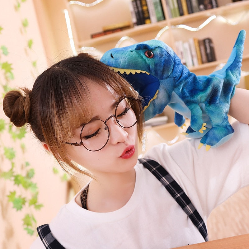 T Rex Hand Puppet Plush Toy, 30cm by HitMyNeed