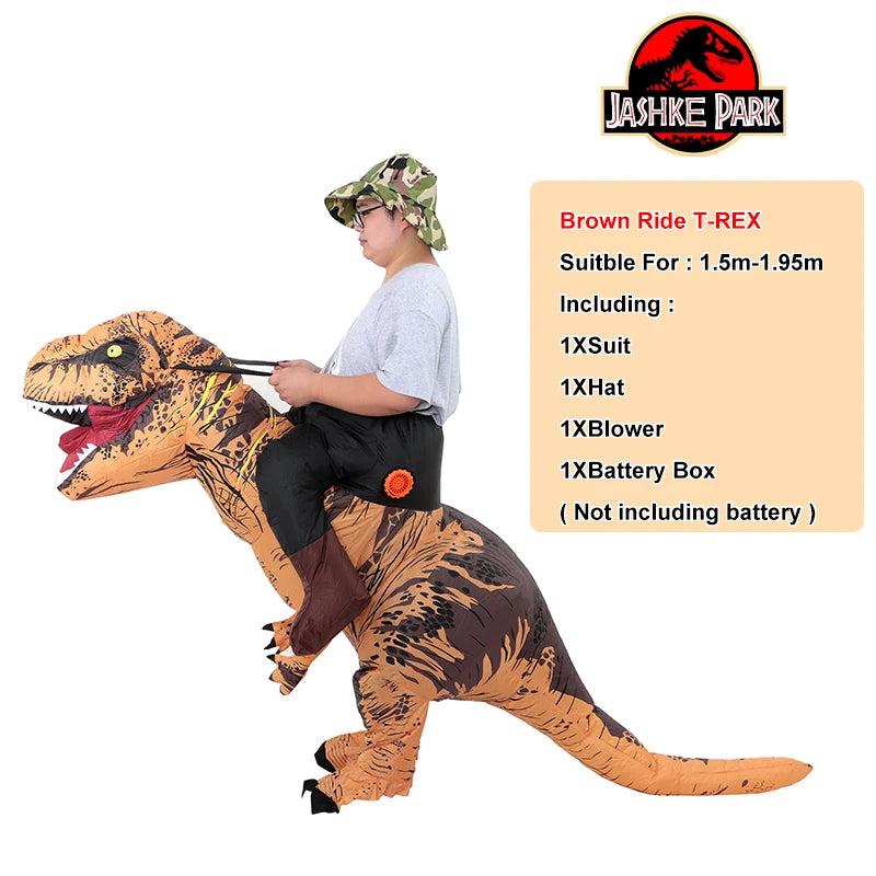 T-Rex Inflatable Dinosaur Costume for Adults by HitMyNeed