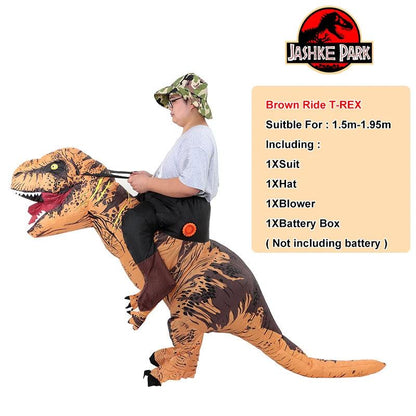 T-Rex Inflatable Dinosaur Costume for Adults by HitMyNeed