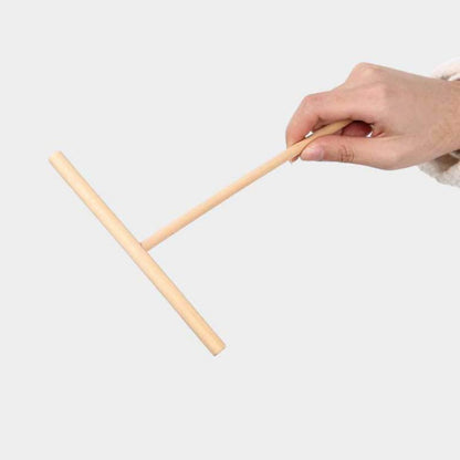 T-Shape Wooden Crepe Spreader 12 x 15.5 cm by HitMyNeed