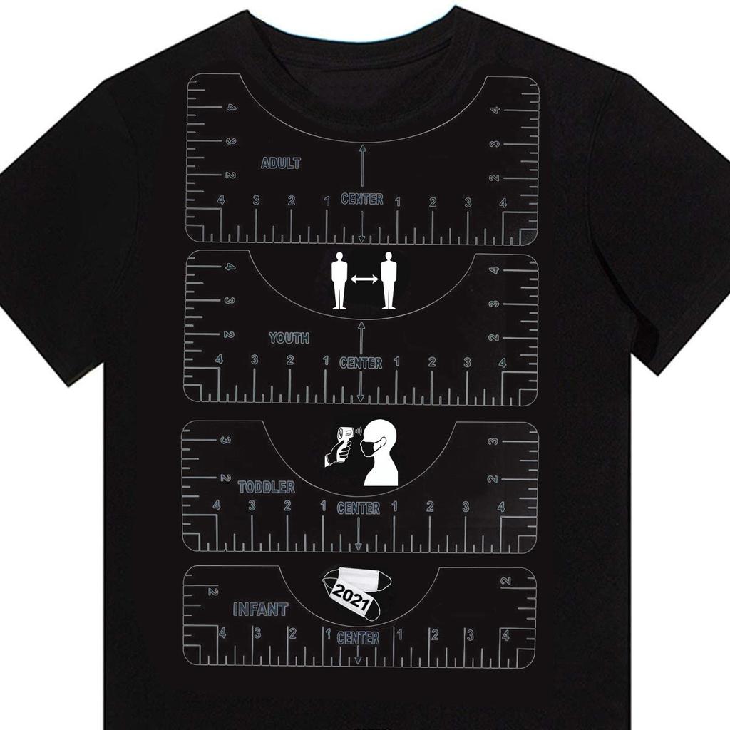 T-Shirt Alignment Ruler Set (4 pcs) for All Sizes by HitMyNeed