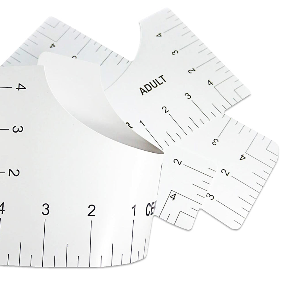 T-Shirt Alignment Ruler Set for Centering Designs (4pcs) by HitMyNeed