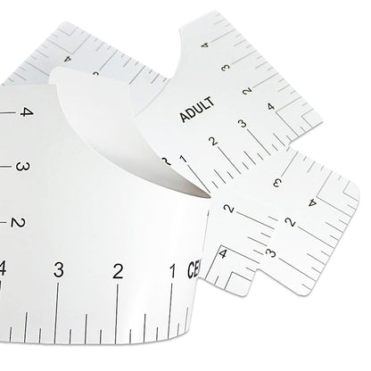 T-Shirt Alignment Ruler Set for Centering Designs (4pcs) by HitMyNeed