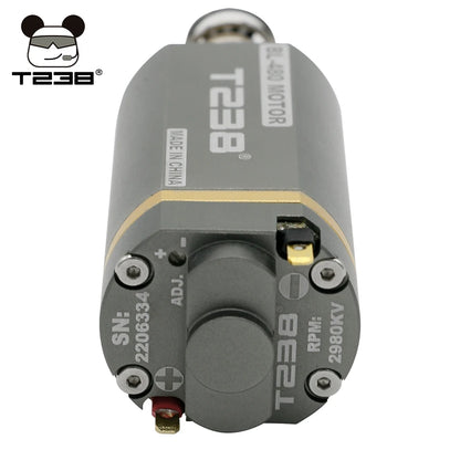 T238 Brushless Long Axis High Torque Airsoft AEG Motor by HitMyNeed
