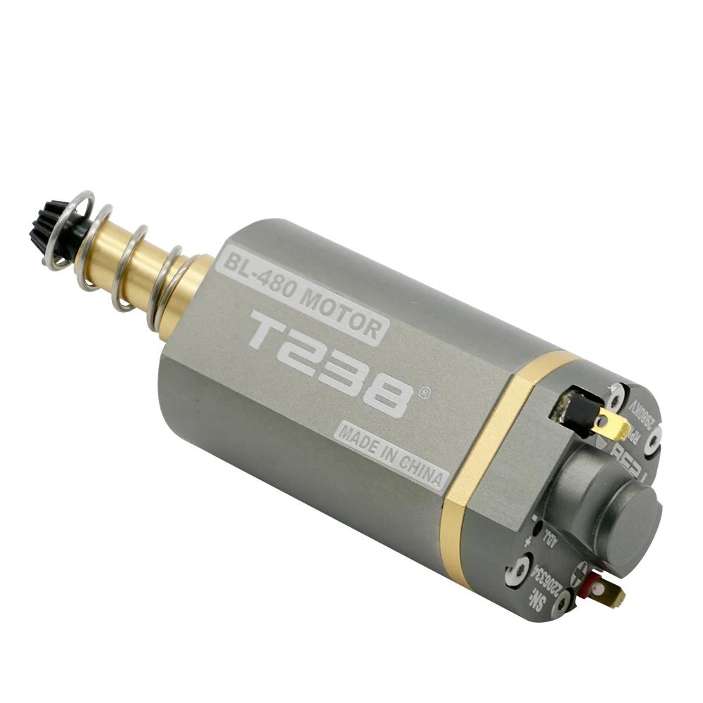 T238 Brushless Long Axis High Torque Airsoft AEG Motor 48000-rpm-long by HitMyNeed