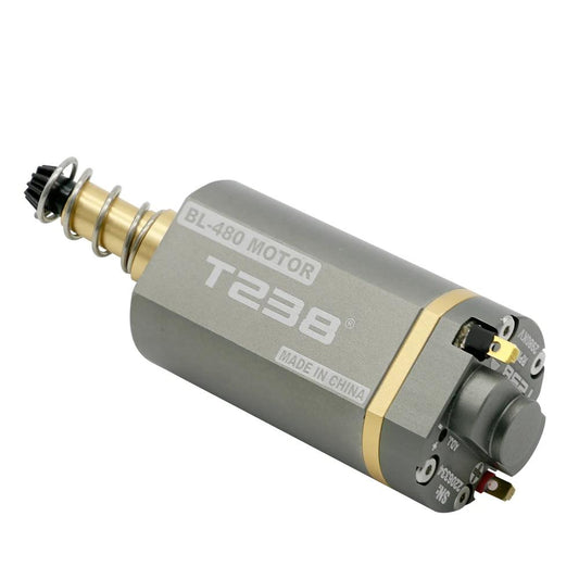 T238 Brushless Long Axis High Torque Airsoft AEG Motor 48000-rpm-long by HitMyNeed
