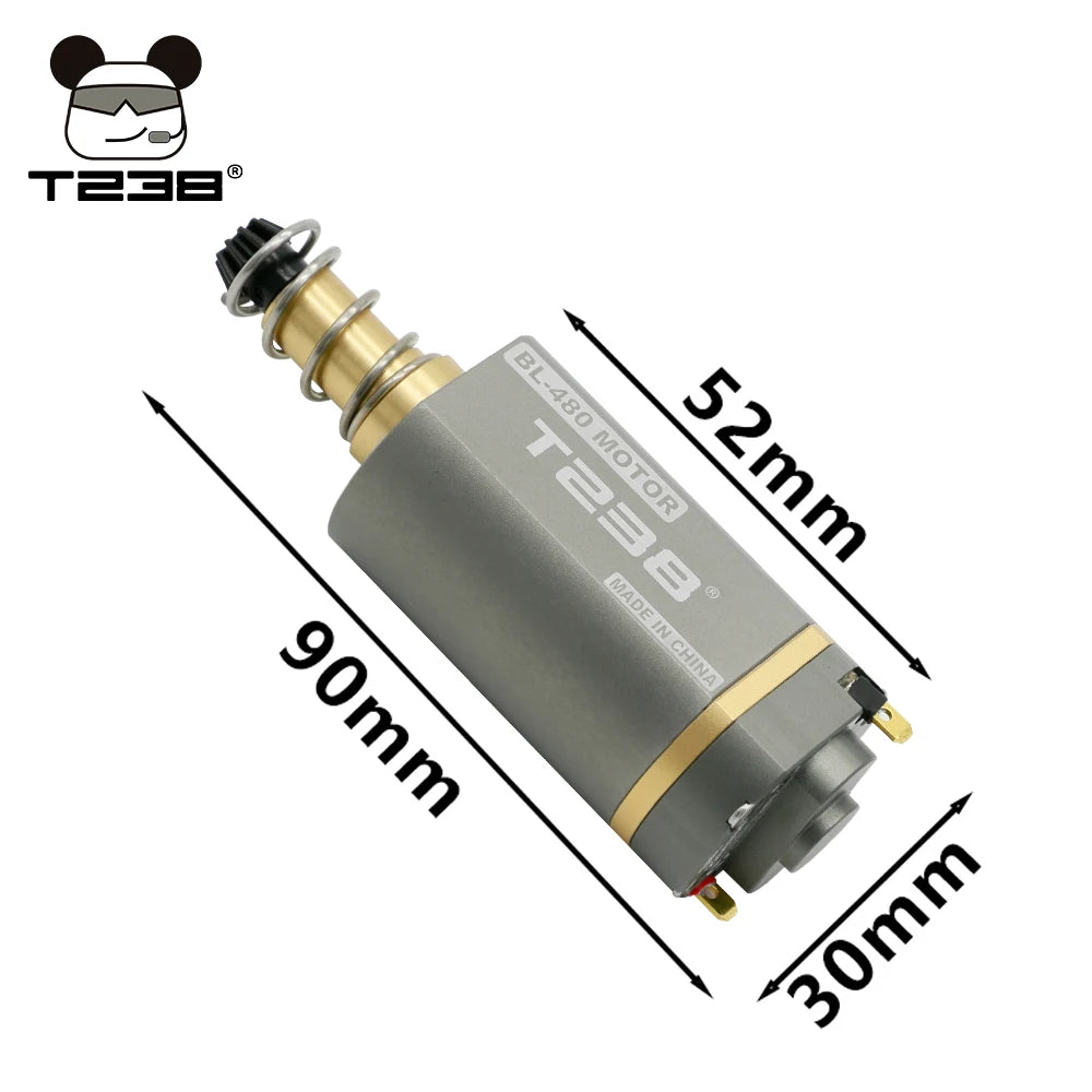 T238 Brushless Long Axis High Torque Airsoft AEG Motor by HitMyNeed