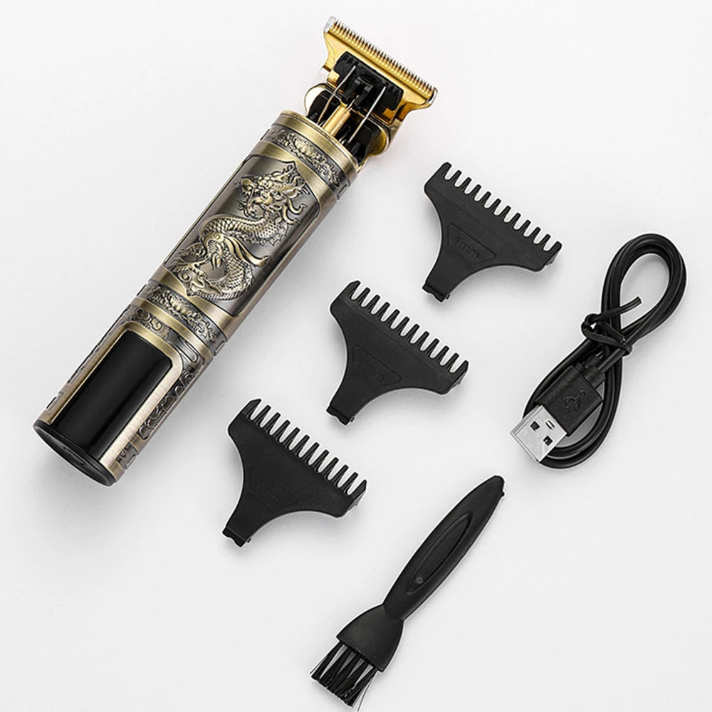 T9 Three-Speed Cordless Hair Clipper & Trimmer dragon-phoenix by HitMyNeed