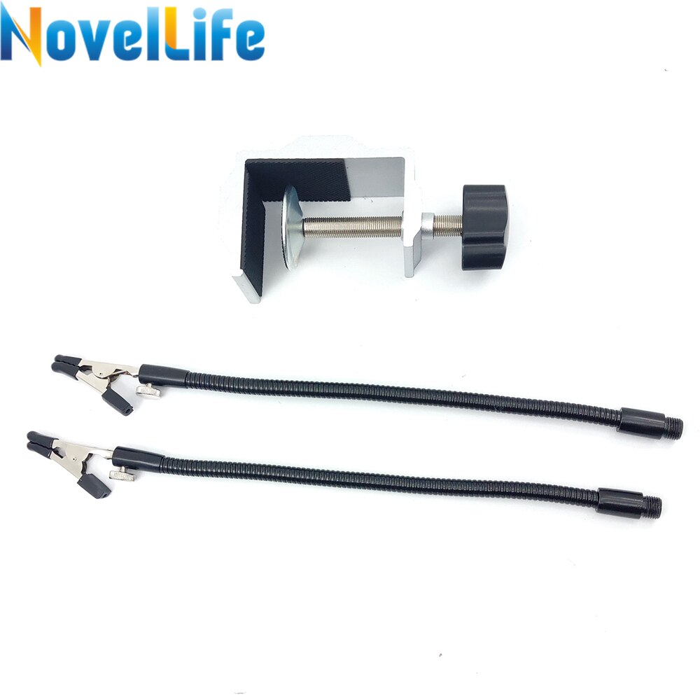 Table Clamp Two-Arm Soldering Helping Hands by HitMyNeed
