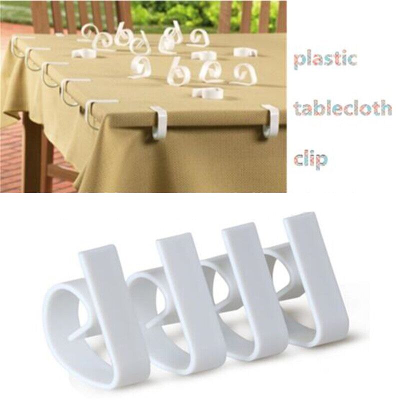 Tablecloth Clamps Set 12pcs - Plastic Table Clips by HitMyNeed