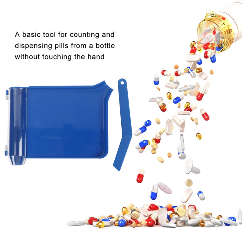 Tablet Counting Tray with Spatula for Pharmacies by HitMyNeed