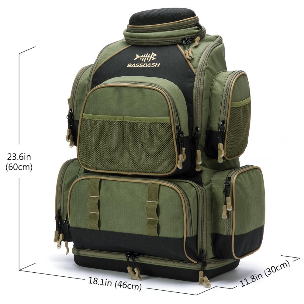 Tackle Backpack Multi‑Pocket Fishing Gear Bag by HitMyNeed