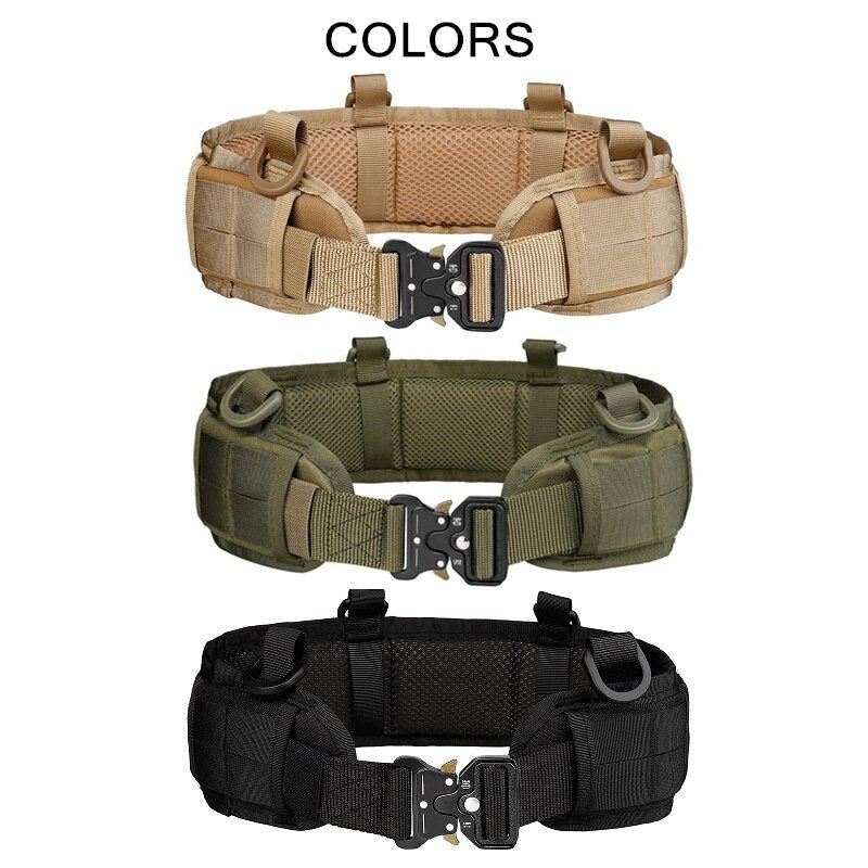 Tactical Battle Belt with Quick Release Buckle by HitMyNeed