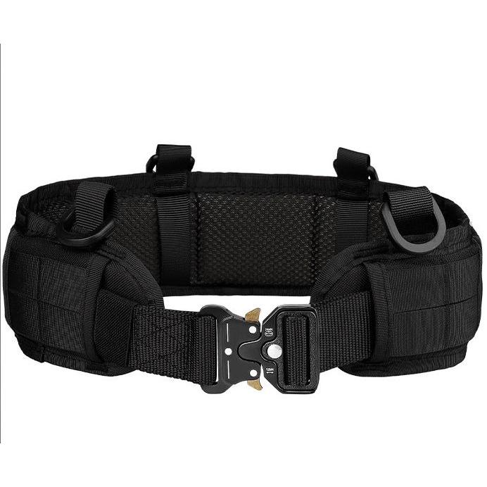 Tactical Battle Belt with Quick Release Buckle black by HitMyNeed