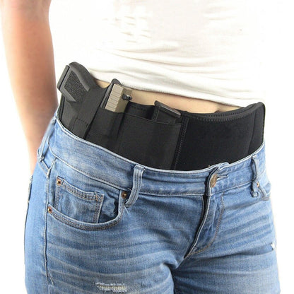 Tactical Belly Band Concealed Carry Holster by HitMyNeed