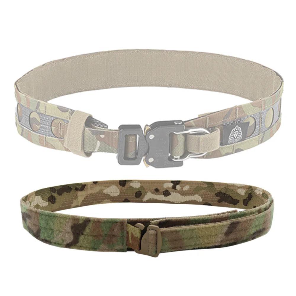 Tactical Bison Inner Belt with G-Hook Metal Buckle by HitMyNeed