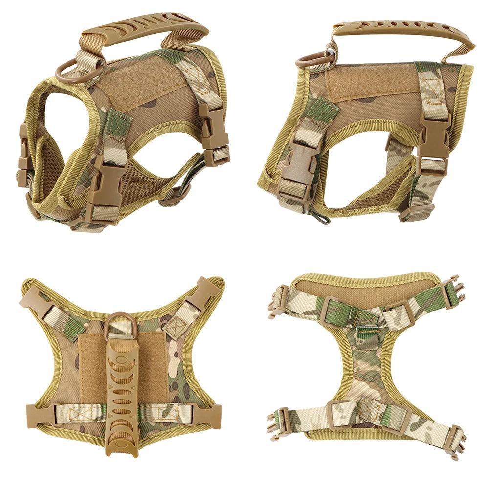 Tactical Cat & Small Dog Harness Vest with Leash by HitMyNeed