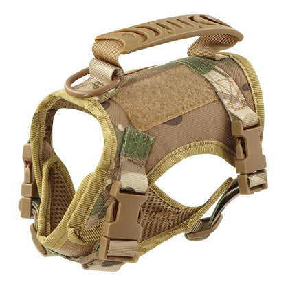 Tactical Cat & Small Dog Harness Vest with Leash camouflage-harness by HitMyNeed
