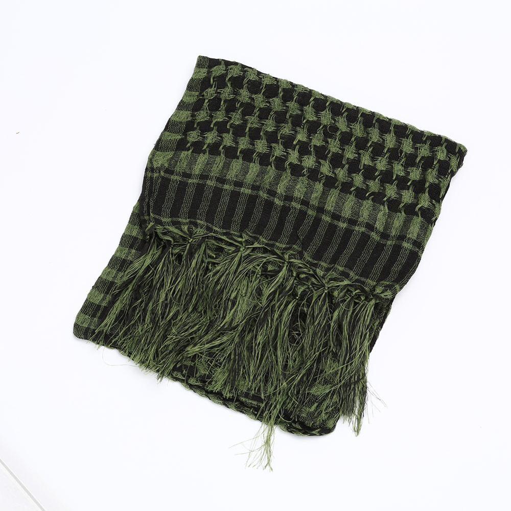 Tactical Desert Arab Scarf - Windproof Shemagh Hijab armygreen by HitMyNeed