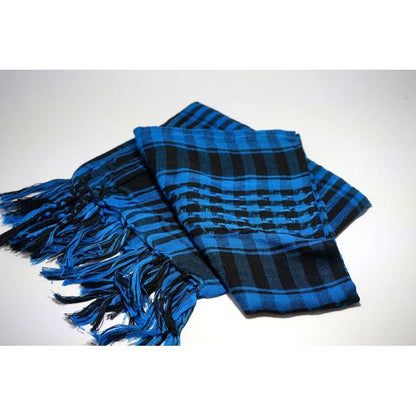 Tactical Desert Arab Scarf - Windproof Shemagh Hijab sky-blue by HitMyNeed