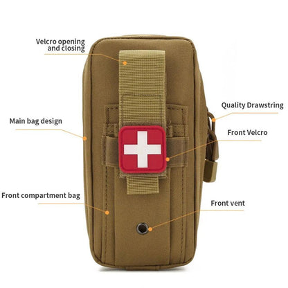 Tactical First Aid EDC Waist Pouch by HitMyNeed