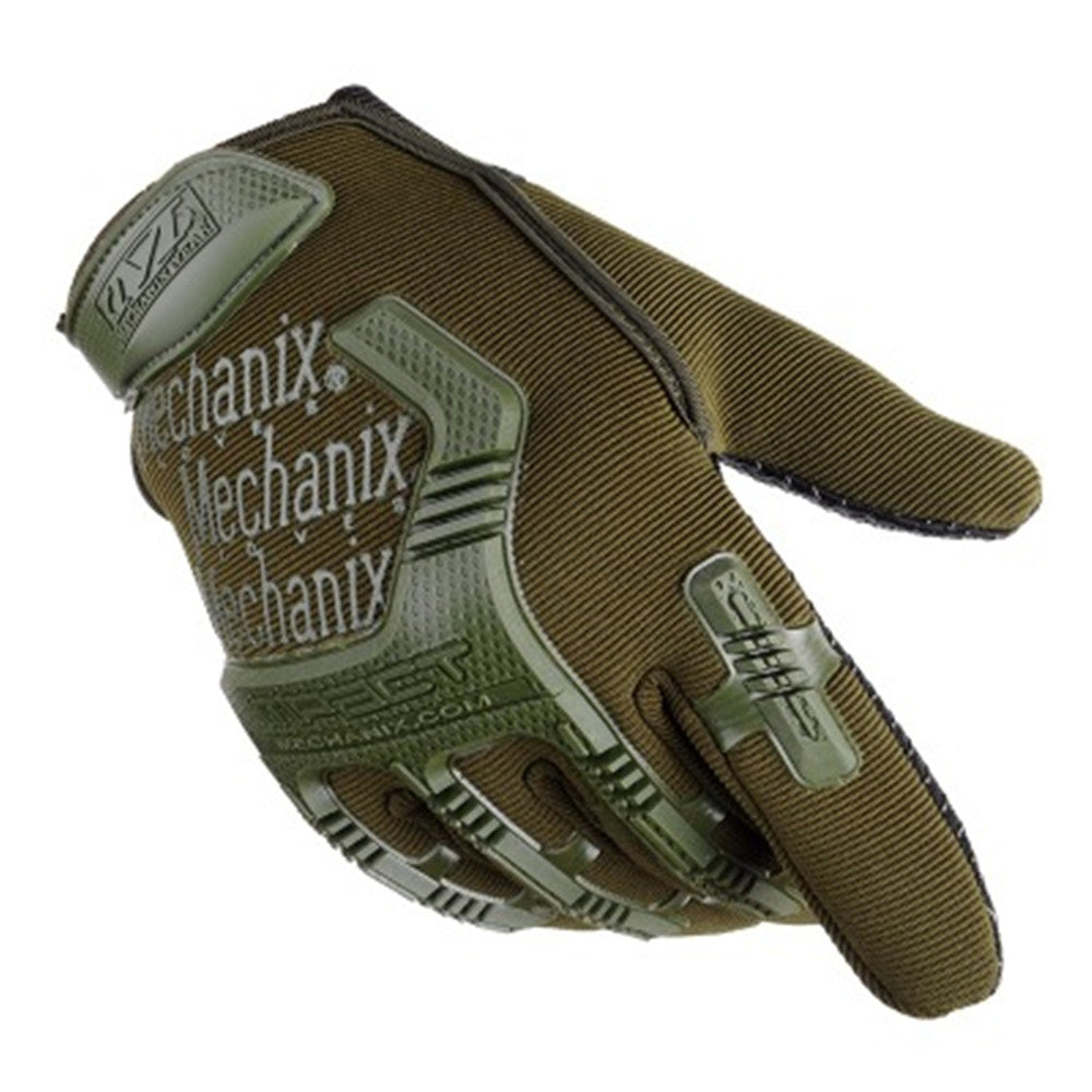 Tactical Full Finger Military Gloves for Airsoft & Duty green by HitMyNeed
