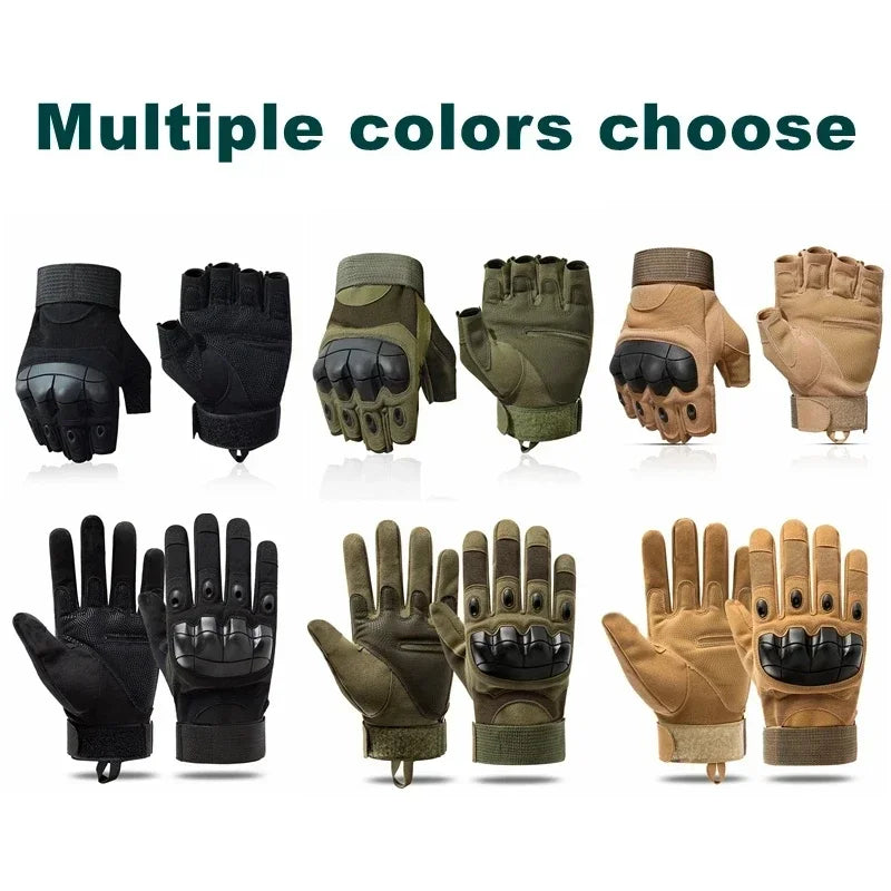 Tactical Full-Finger Touchscreen Military Gloves by HitMyNeed