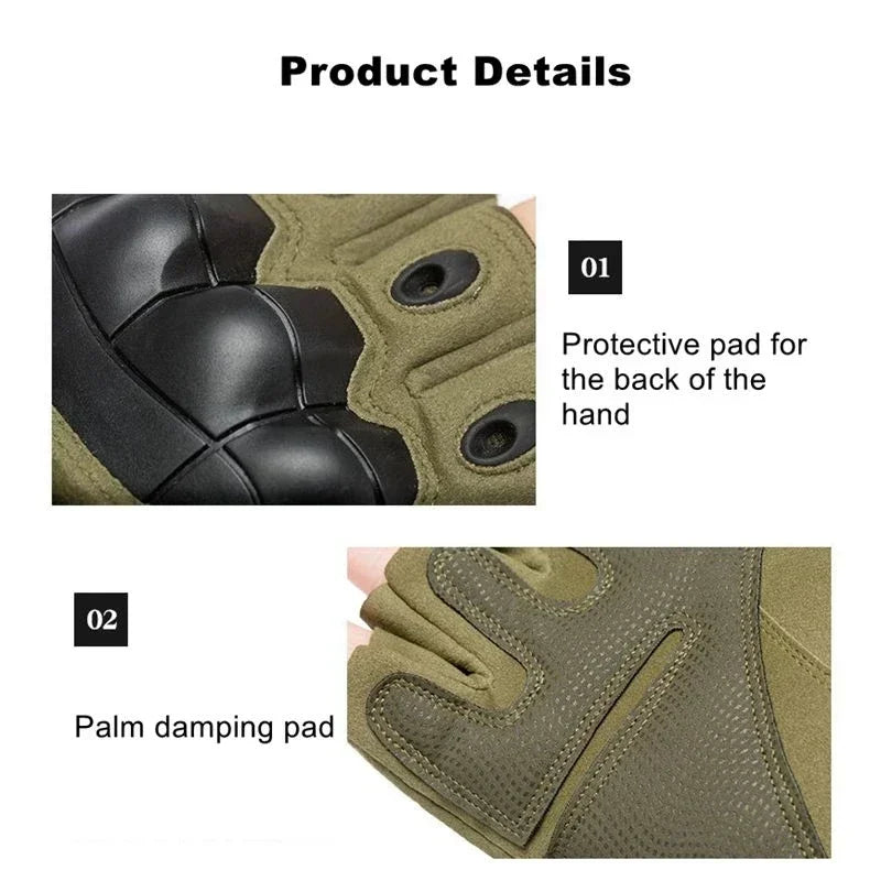 Tactical Full-Finger Touchscreen Military Gloves by HitMyNeed
