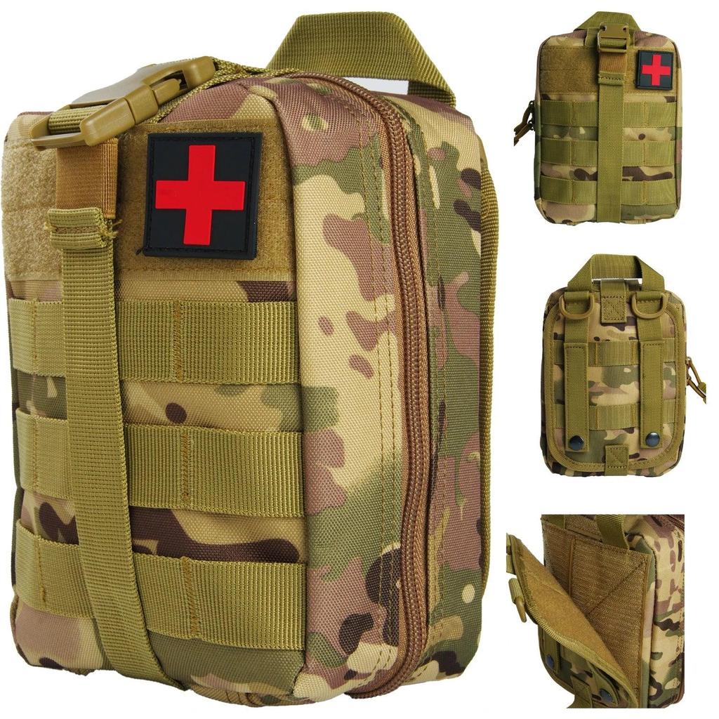 Tactical IFAK First Aid Survival Kit with 18 Items by HitMyNeed