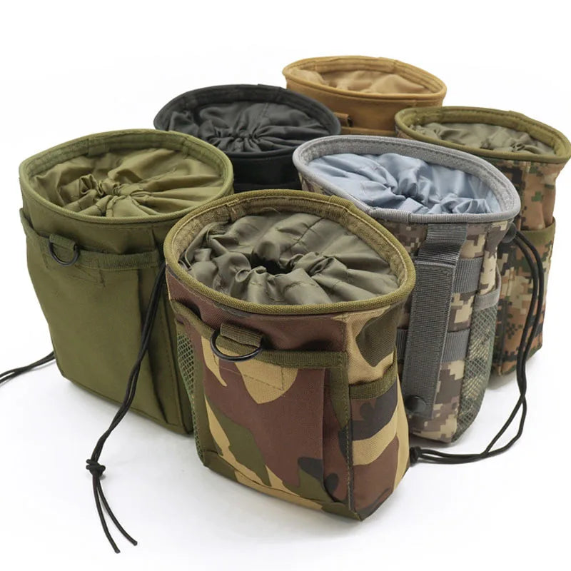 Tactical MOLLE Dump Pouch for Magazines & Gear by HitMyNeed