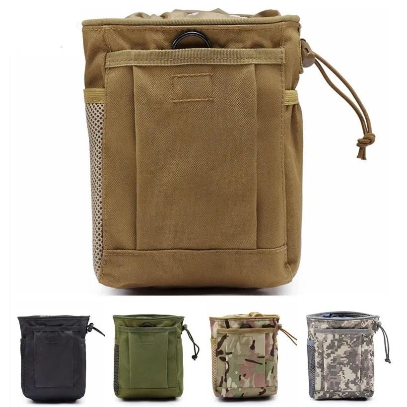 Tactical MOLLE Dump Pouch for Magazines & Gear by HitMyNeed