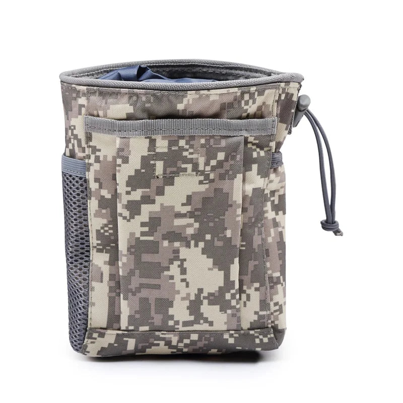 Tactical MOLLE Dump Pouch for Magazines & Gear acu by HitMyNeed