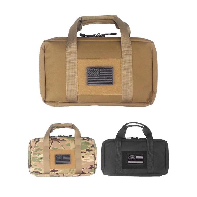 Tactical MOLLE Pistol Gun Bag Case for Glock 17 by HitMyNeed