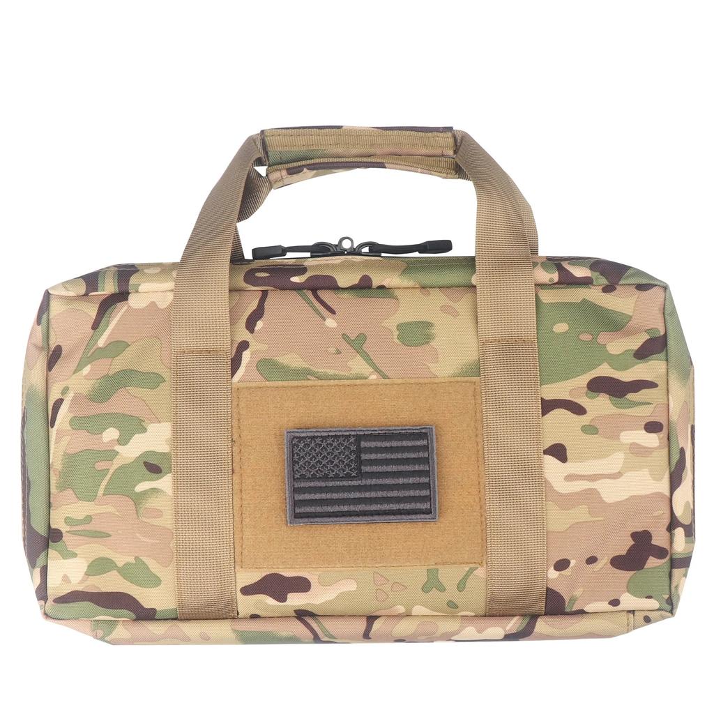Tactical MOLLE Pistol Gun Bag Case for Glock 17 camouflage by HitMyNeed