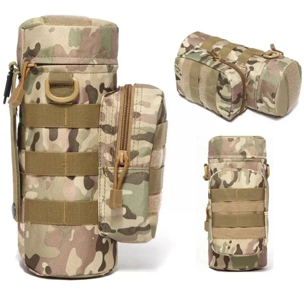 Tactical MOLLE Water Bottle Holder with Strap by HitMyNeed