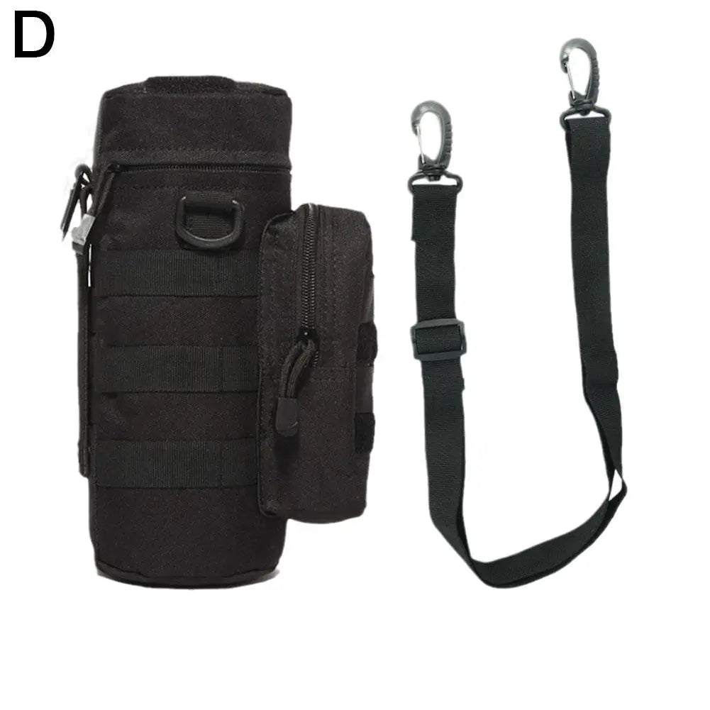 Tactical MOLLE Water Bottle Holder with Strap d by HitMyNeed