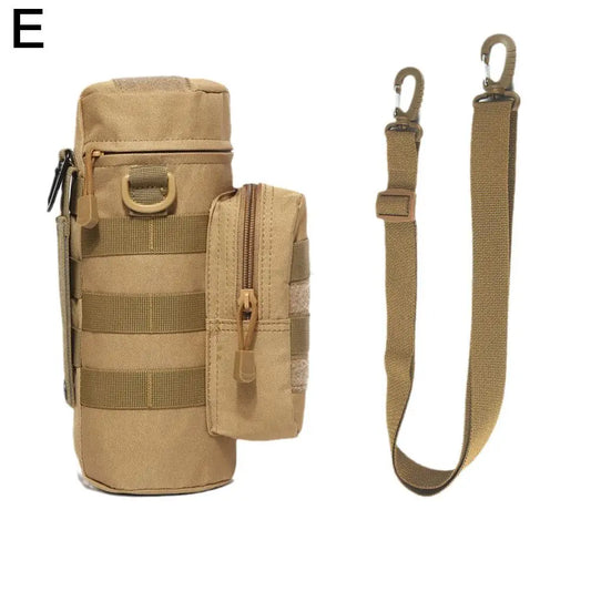 Tactical MOLLE Water Bottle Holder with Strap e by HitMyNeed