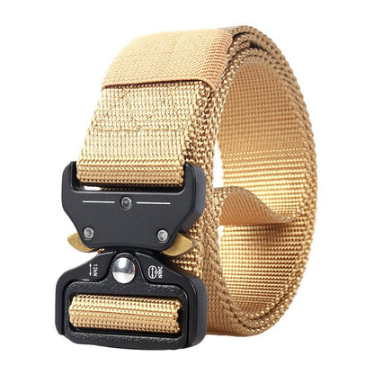 Tactical Nylon Canvas Belt with Snake Eye Buckle style-1 by HitMyNeed