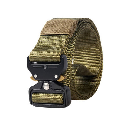 Tactical Nylon Canvas Belt with Snake Eye Buckle style-3 by HitMyNeed