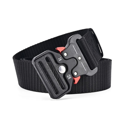 Tactical Nylon Canvas Belt with Snake Eye Buckle style-5 by HitMyNeed