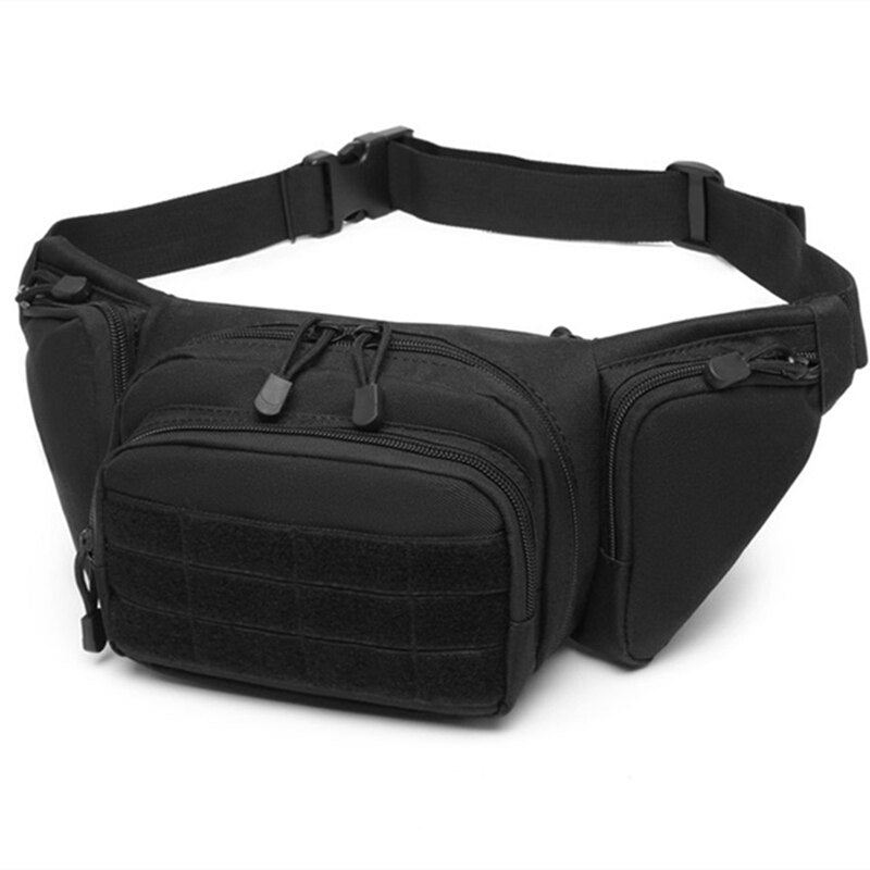 Tactical Nylon Waist Pack for Hiking & Airsoft by HitMyNeed