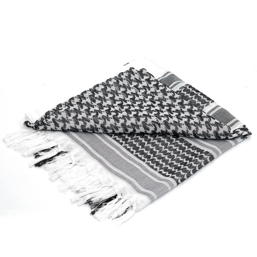 Tactical Shemagh Military Scarf 110 x 110 cm Cotton by HitMyNeed