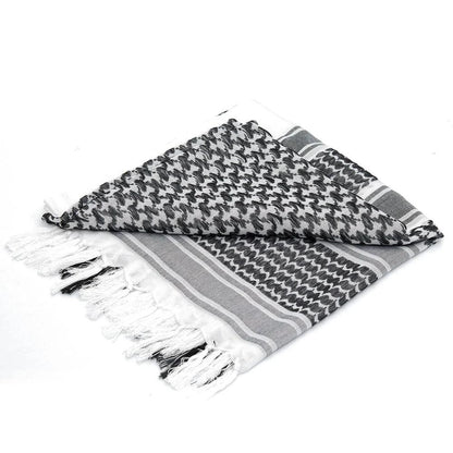 Tactical Shemagh Military Scarf 110 x 110 cm Cotton by HitMyNeed