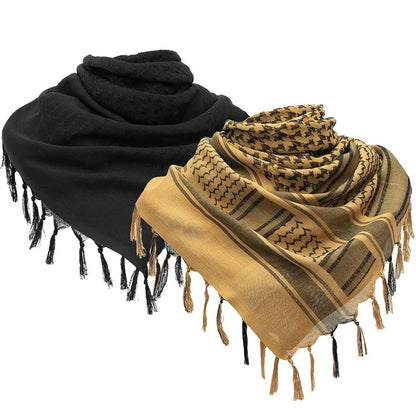 Tactical Shemagh Military Scarf 110 x 110 cm Cotton by HitMyNeed