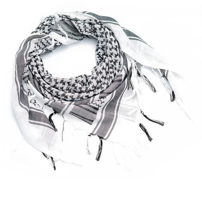 Tactical Shemagh Military Scarf 110 x 110 cm Cotton by HitMyNeed