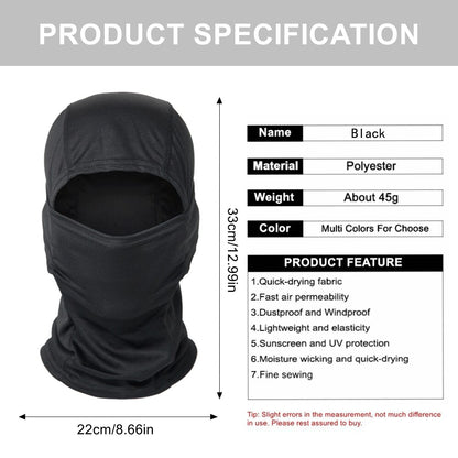 Tactical Windproof Balaclava Full Face Mask by HitMyNeed