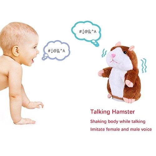 Talking Hamster Plush Toy That Repeats What You Say by HitMyNeed