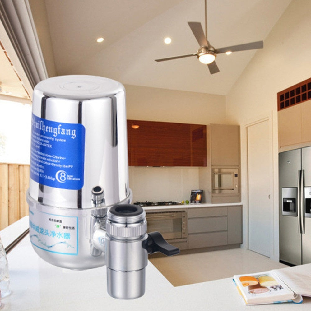 Tap Water Filter Faucet Mounted Purifier by HitMyNeed